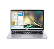 Ноутбук Acer Spin 3 14" X360 TouchScreen Intel Core i3-1215U 12th Gen/ Intel UHD Graphics (8GB+256GB SSD) Win11 Silver