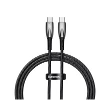 Кабель Baseus 100W Glimmer Series Fast Charging Data Cable Type-C to Type-C (CB000025)