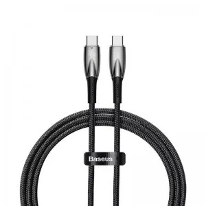 Кабель Baseus 100W Glimmer Series Fast Charging Data Cable Type-C to Type-C (CB000025)