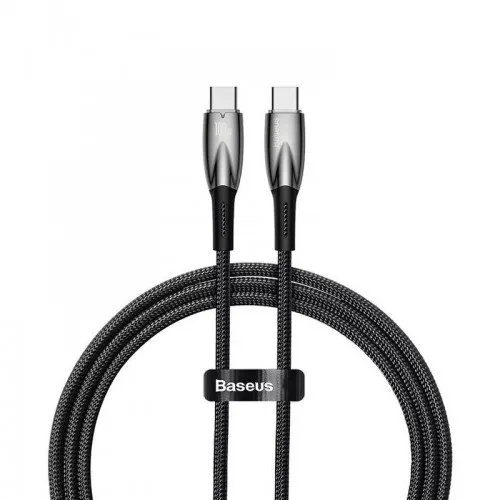 Кабель Baseus 100W Glimmer Series Fast Charging Data Cable Type-C to Type-C (CB000025)