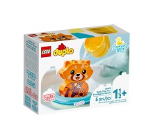 Констркутор LEGO DUPLO 10964 "Красная панда на плоту" 5pcs, 1.5+ 