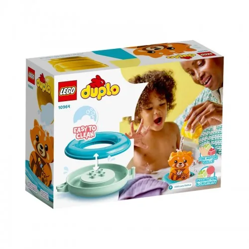 Констркутор LEGO DUPLO 10964 "Красная панда на плоту" 5pcs, 1.5+ 