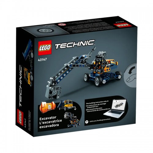 Конструктор LEGO Technic 42147 2 в 1 "Самосвал-Экскаватор" 177pcs, 7+