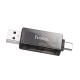 HOCO Card Reader DHD01 2 в 1 (USB-C+Type-C)