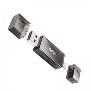 HOCO Card Reader DHD01 2 в 1 (USB-C+Type-C)