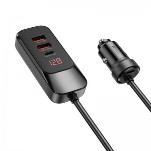 Автомобильная зарядка Wiwu Extend Car Charger Dual USB-A+Dual USB-C Wi-QC015