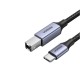 Кабель Ugreen для принтера USB-C to USB B (1M) (US370/80805)