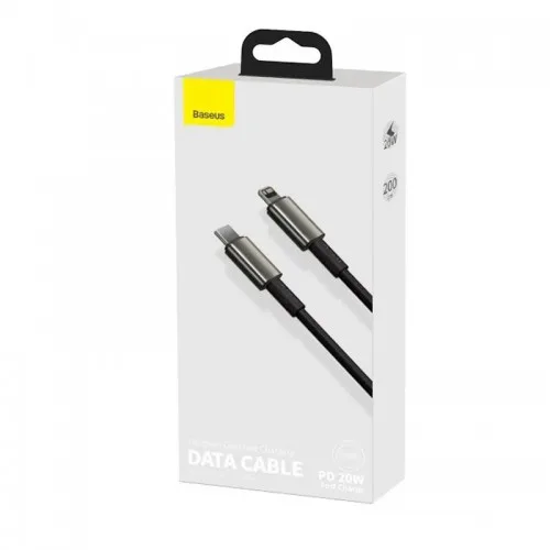Кабель Baseus Tungsten Gold Fast Charging Data Cable Type-C to iP PD 20W (CATLWJ)