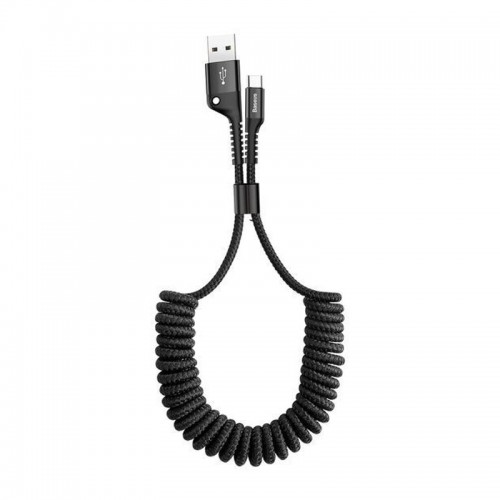 Кабель Baseus Fish Eye Spring Data Cable USB to Type-C (CATSR)