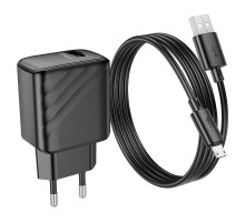 Зарядное устройство Hoco CS21A QC3.0 Micro-USB (EU)