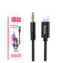 AUX кабель Hoco DUP03 Lightning to 3.5mm (1m)