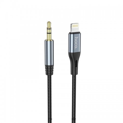 AUX кабель Hoco DUP03 Lightning to 3.5mm (1m)