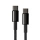 Кабель Baseus Tungsten Gold Fast Charging Data Cable Type-C to Type-C 100W (CATWJ)