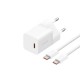 Блок питания Baseus GaN 5 Fast Charger (mini) 1C 30W EU (CCGAN30E5-M)