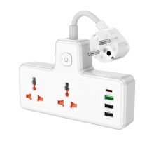 Удлинитель MULTIFUNCTIONAL SAFETY SOCKET HOCO AC12A 