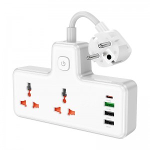 Удлинитель MULTIFUNCTIONAL SAFETY SOCKET HOCO AC12A 