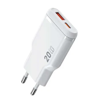 Зарядное устройство Wiwu 20W Essen Slim Ultra-Compact GaN Charger Wi-G032